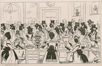 Londoner Silhouetten - Londoner Bars von English School