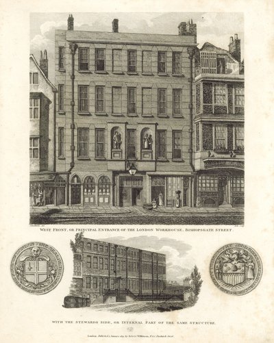 London Arbeitshaus, Bishopsgate Street von English School