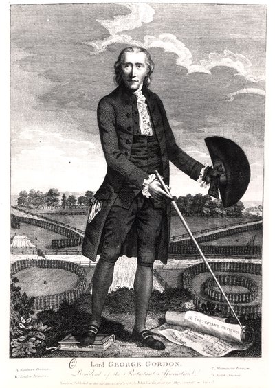 Lord George Gordon (1752-93) 1780 von English School