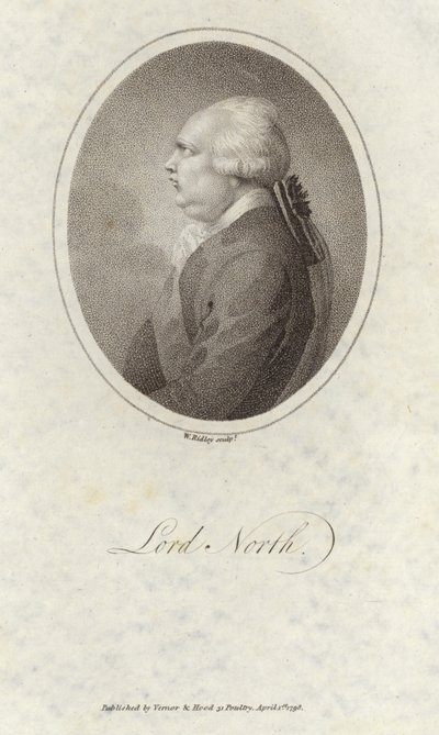 Lord North, englischer Politiker von English School