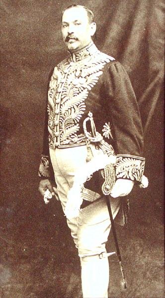 Louis Botha (1862-1919) (s/w Foto) von English School