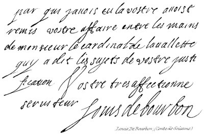 Louis De Bourbon, Graf von Soissons von English School