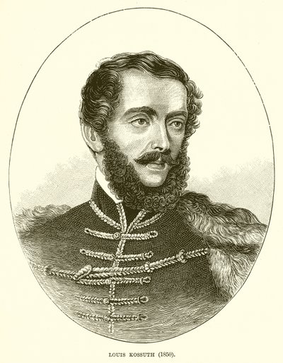 Louis Kossuth (1850) von English School