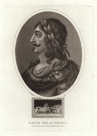 Ludwig XIII. von Frankreich von English School