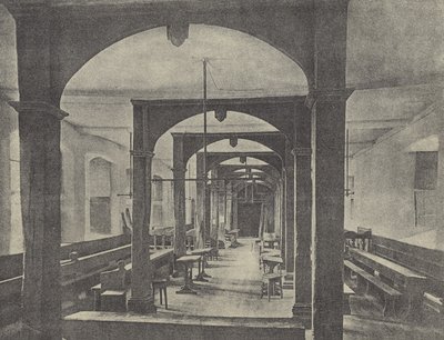 Untere Schule (Gravur) von English School