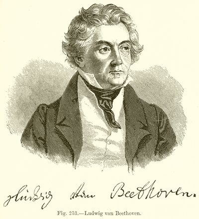 Ludwig van Beethoven von English School