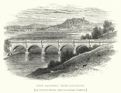 Lune Aquädukt, nahe Lancaster von English School
