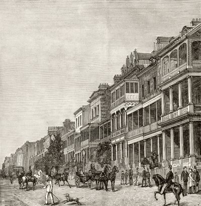 Macquarie Street, Sydney, ca. 1880, aus 