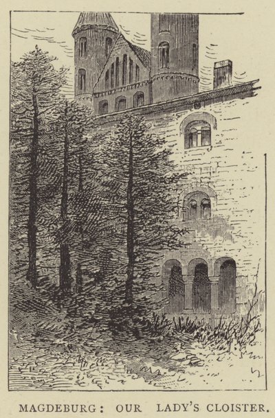 Magdeburg, Unserer Lieben Frauen Kloster von English School