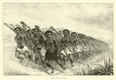 Maori-Kriegstanz von English School