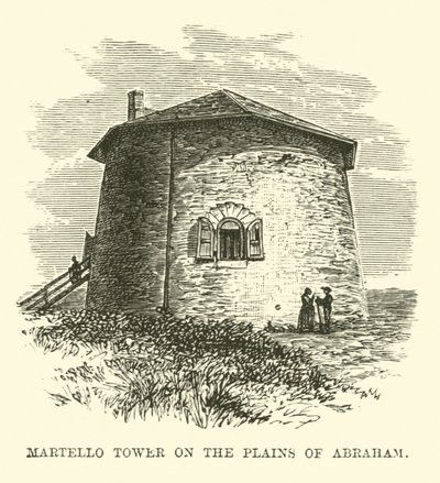 Martello-Turm auf den Ebenen von Abraham von English School