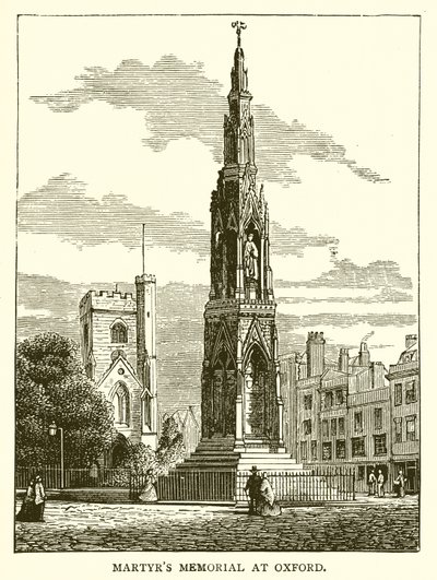 Märtyrerdenkmal in Oxford von English School