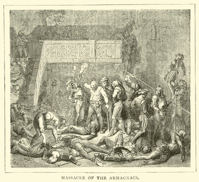 Massaker an den Armagnacs von English School