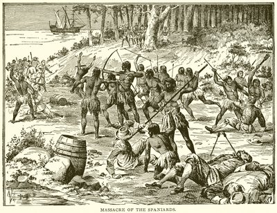 Massaker an den Spaniern von English School