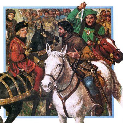 Bürgermeister von London kurz davor, Wat Tyler zu töten von English School