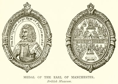Medaille des Earl of Manchester von English School