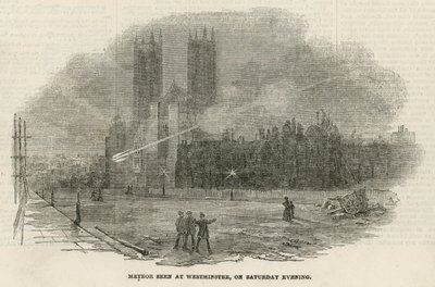 Meteor in Westminster gesehen von English School