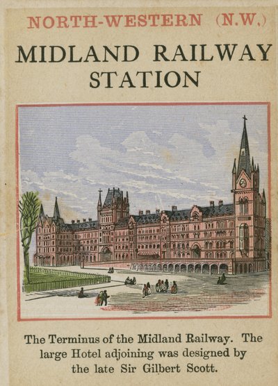 Midland Railway Station, St Pancras, London von English School