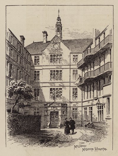 Mildmay Missionskrankenhaus (Stich) von English School
