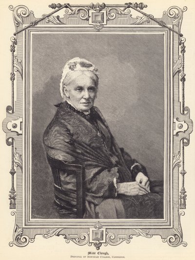 Miss Clough, Direktorin des Newnham College, Cambridge von English School