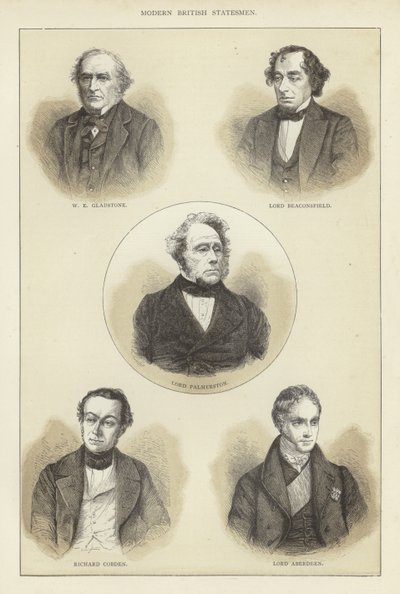 Moderne britische Staatsmänner von English School