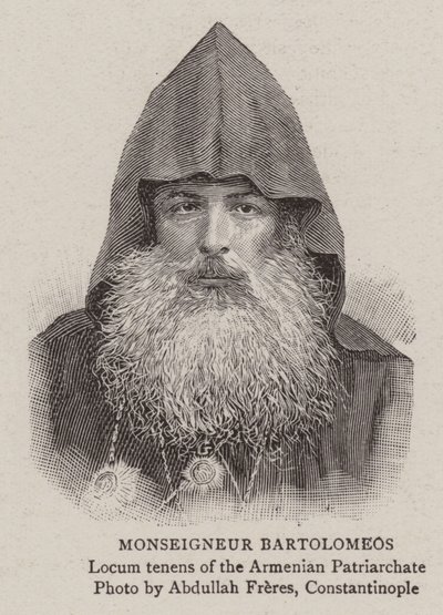 Monseigneur Bartolomeos (Gravur) von English School