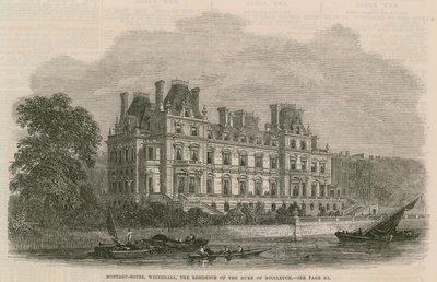 Montagu House in Whitehall von English School
