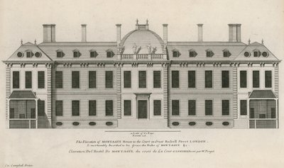 Montague House, Great Russell Street von English School