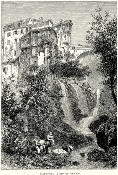 Montreux, Genfersee von English School
