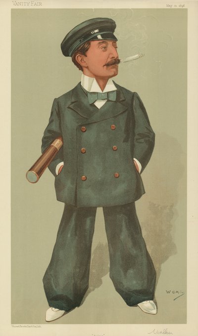 Mr Andrew Barclay Walker, Ailsa, 21. Mai 1896, Vanity Fair Karikatur von English School