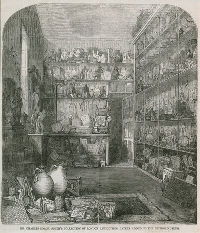 Sammlung von Londoner Antiquitäten von Mr. Charles Roach Smith von English School