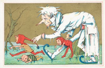 Herr Frost, Weihnachtskarte von English School