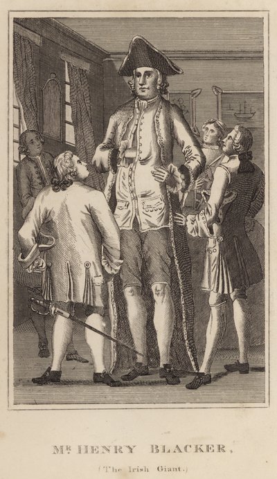Mr Henry Blacker, Der Irische Riese von English School