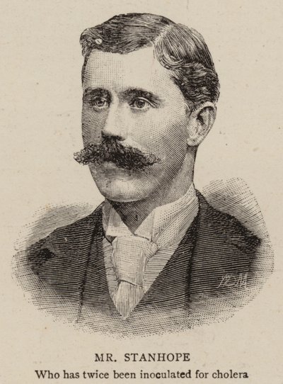 Mr. Stanhope (Gravur) von English School
