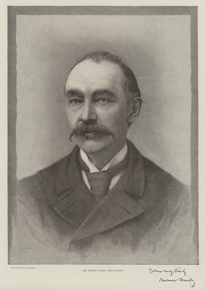 Herr Thomas Hardy, der Romanautor von English School