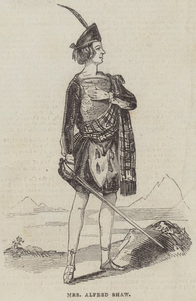 Mrs Alfred Shaw (Stich) von English School