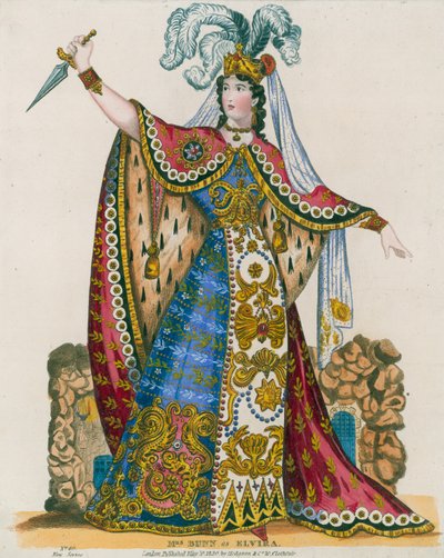 Mrs. Bunn als Elvira von English School