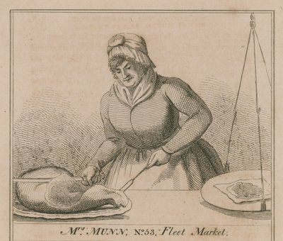 Mrs. Munn, 53 Fleet Market von English School