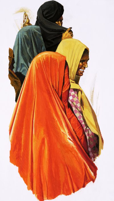 Muslimische Frauen von English School