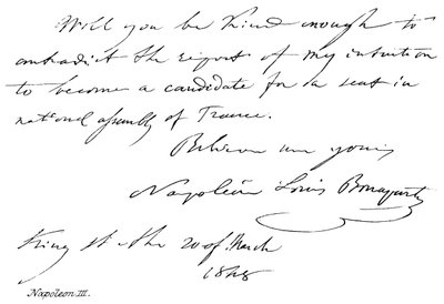 Napoleon III von English School