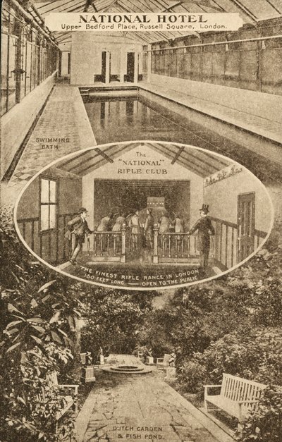 National Hotel, Upper Bedford Place, Russell Square, London von English School