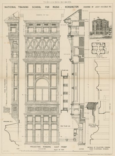 National Training School for Music, Kensington, London von English School