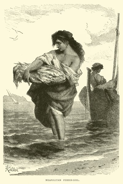 Neapolitanisches Fischermädchen von English School