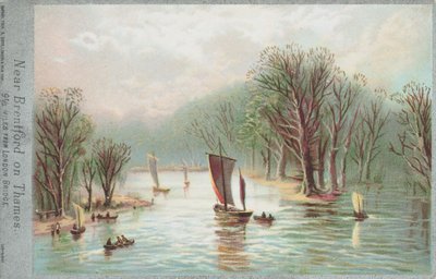 In der Nähe von Brentford am Fluss Thames von English School
