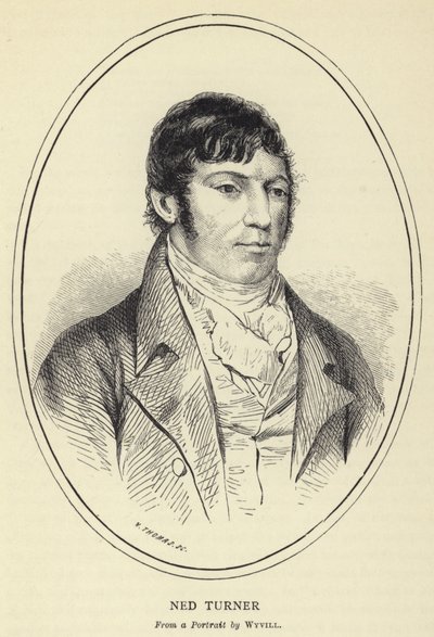 Ned Turner, nach einem Porträt von Wyvill von English School