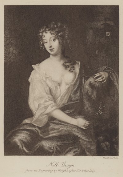 Nell Gwyn (Gravur) von English School