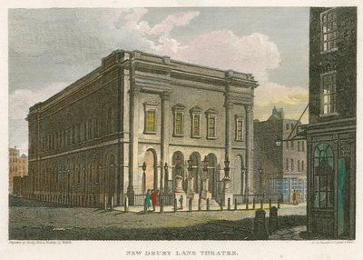 Neues Drury Lane Theatre, London von English School