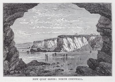 New Quay Sands, Nord-Cornwall von English School