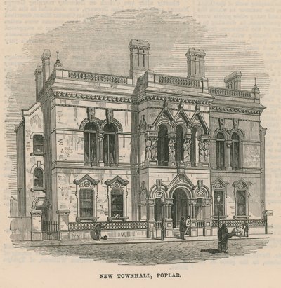 Neues Rathaus in Poplar von English School