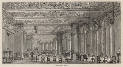 Neubau des Constitutional Club in der Northumberland Avenue: Der Kaffeeraum von English School
